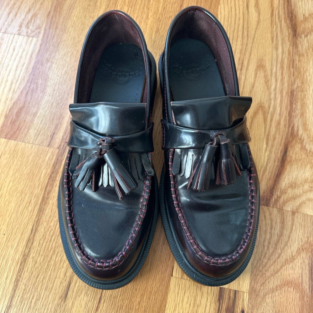 Dr. Martens Maroon Loafers